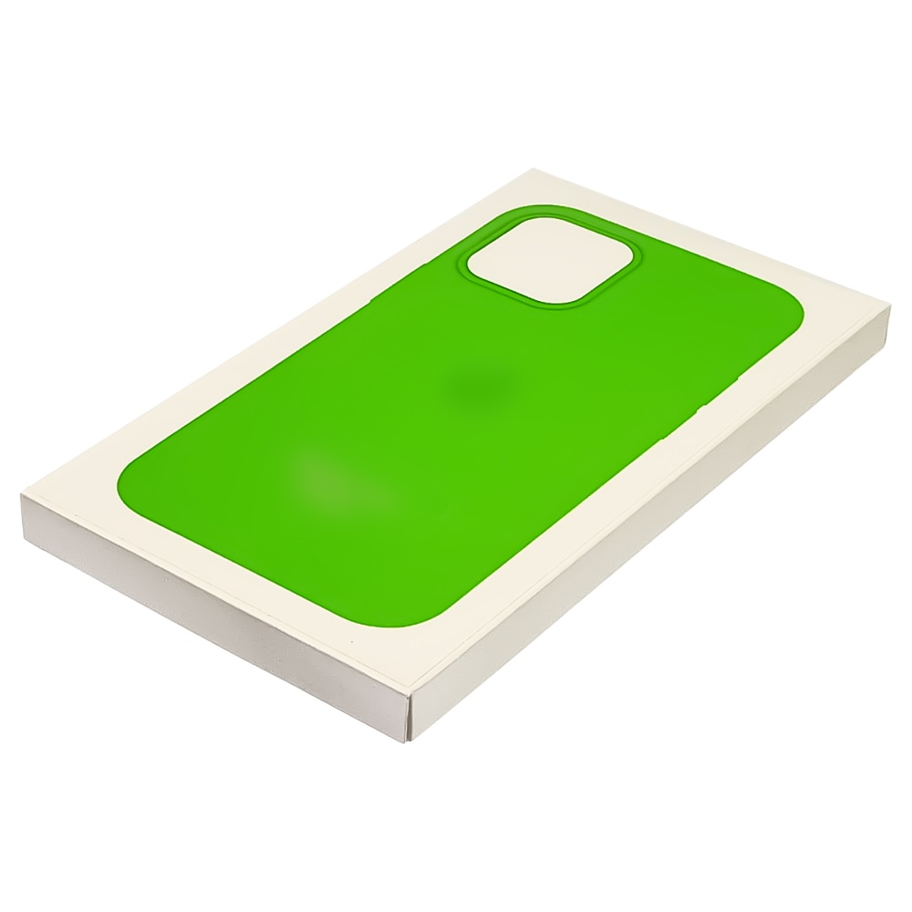 Чехол Full Silicone Case MagSafe для Apple iPhone 12/ 12 Pro  25 салатовый копия