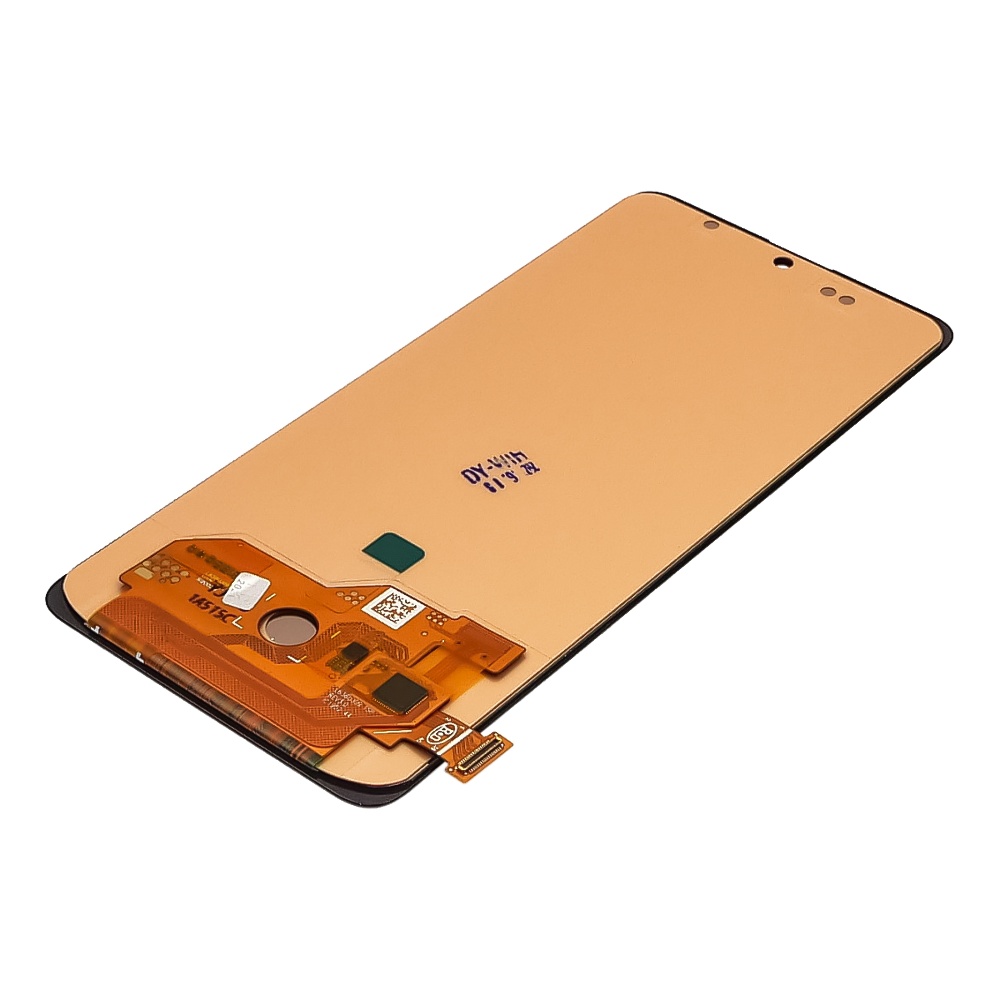 Дисплей для Samsung A515 Galaxy A51 (2020) с чёрным тачскрином (с широким ободком) OLED