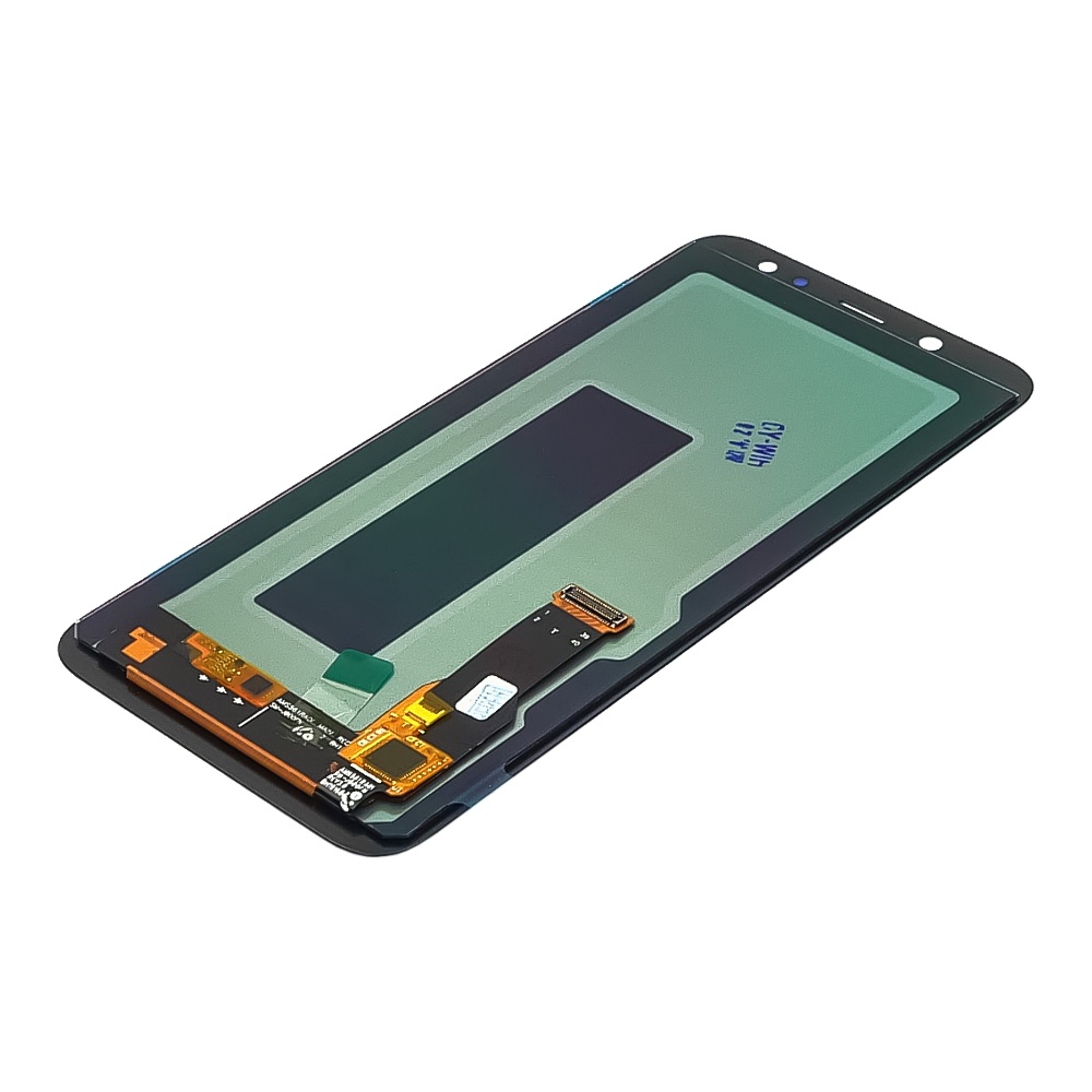 Дисплей для Samsung A600 Galaxy A6 (2018) с чёрным тачскрином OLED