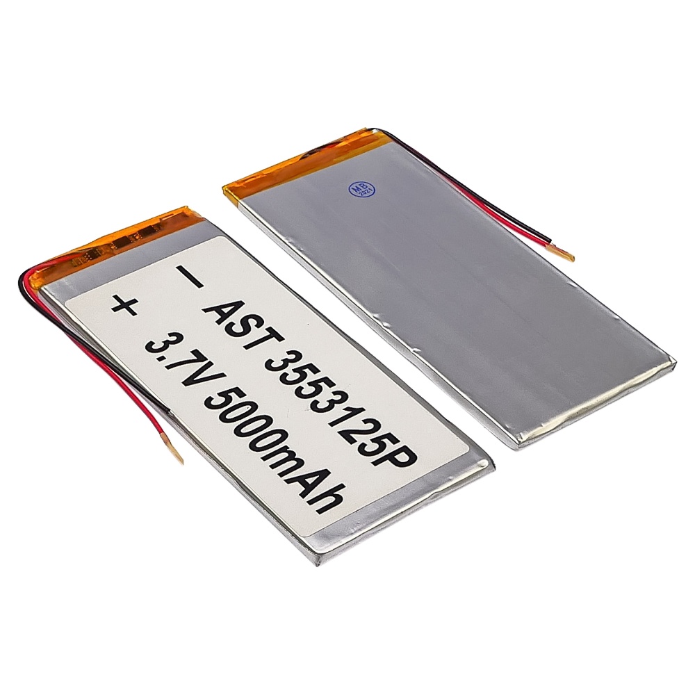 Аккумулятор 3553125P универсальный с контроллером, 3,5 х 53 х 125 мм (2700 mAh)/ для планшета
