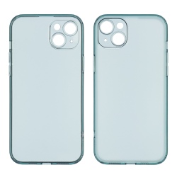Чехол Matt Protective для Apple iPhone 15 Plus синий Люкс