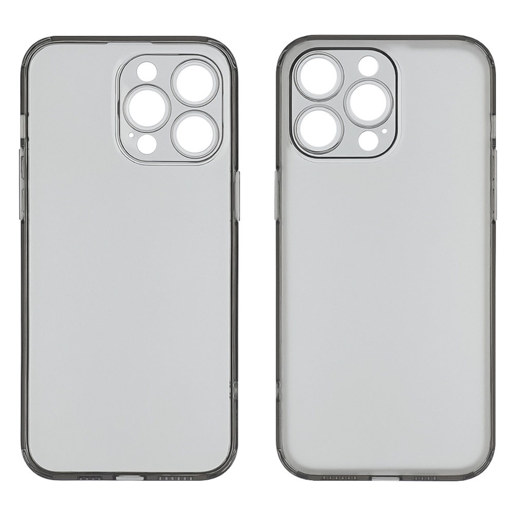 Чехол Matt Protective для Apple iPhone 15 Pro Max черный Люкс