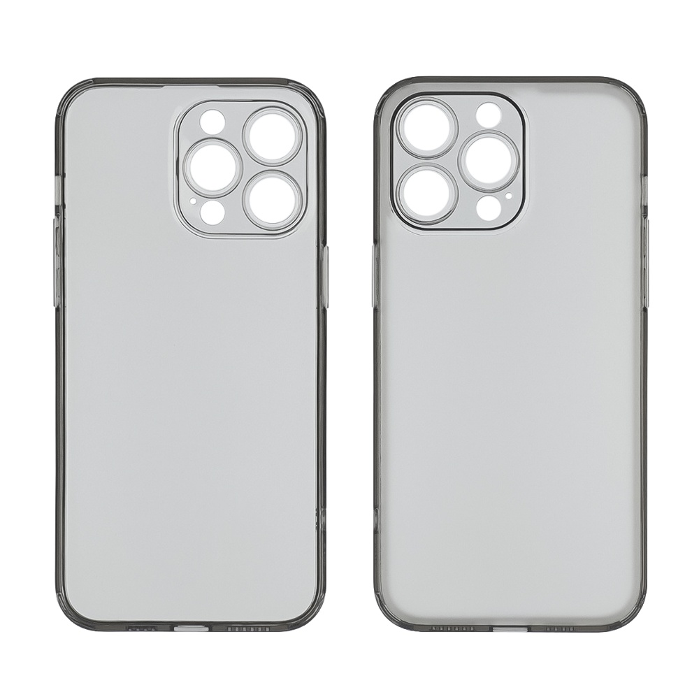 Чехол Matt Protective для Apple iPhone 15 Pro черный Люкс