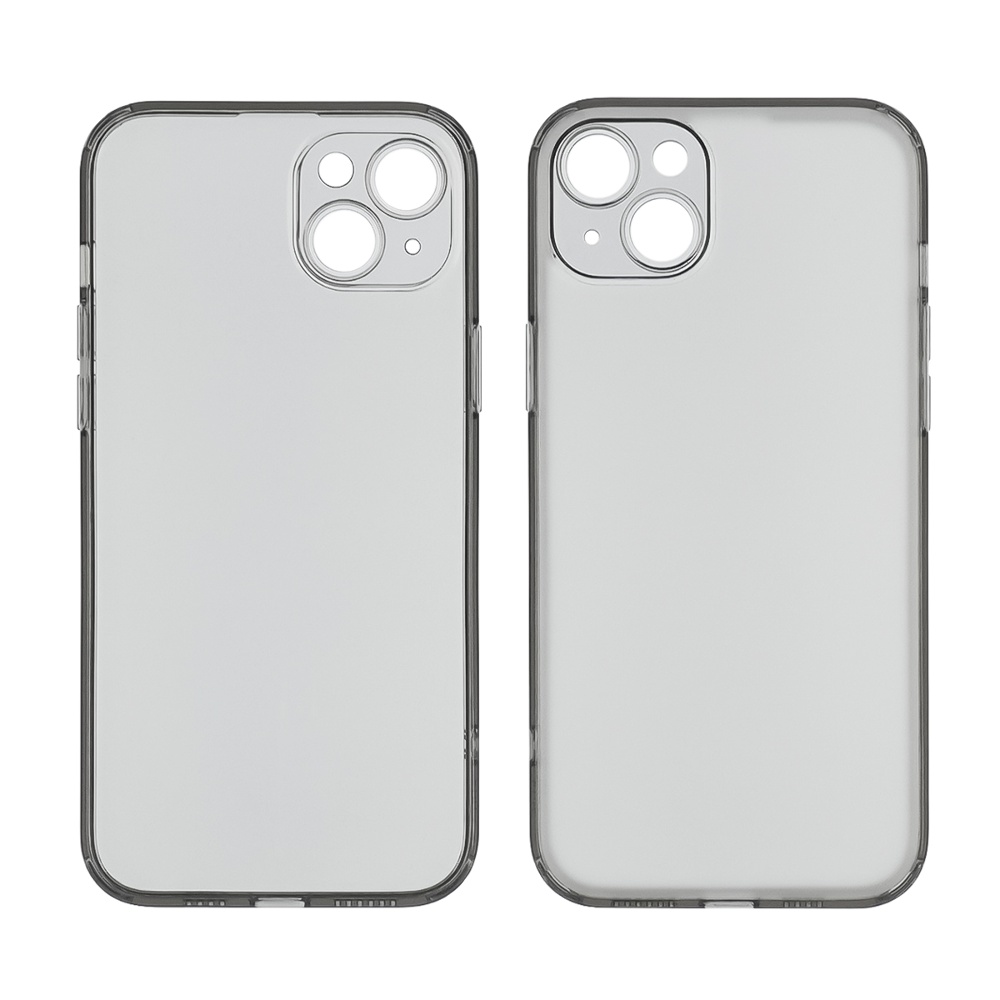 Чехол Matt Protective для Apple iPhone 15 черный Люкс