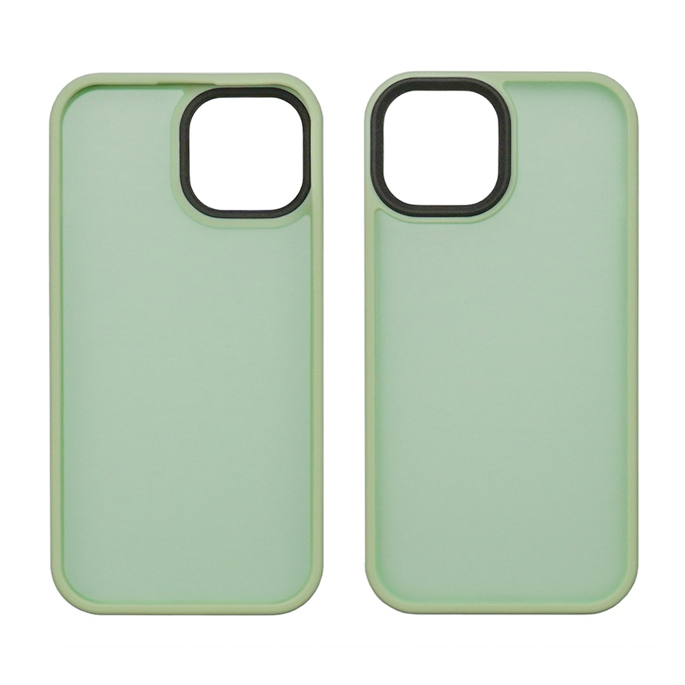Чехол Colorful Matte Case для Apple iPhone 15 Plus светло-зеленый Люкс