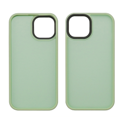 Чехол Colorful Matte Case для Apple iPhone 15 Plus светло-зеленый Люкс