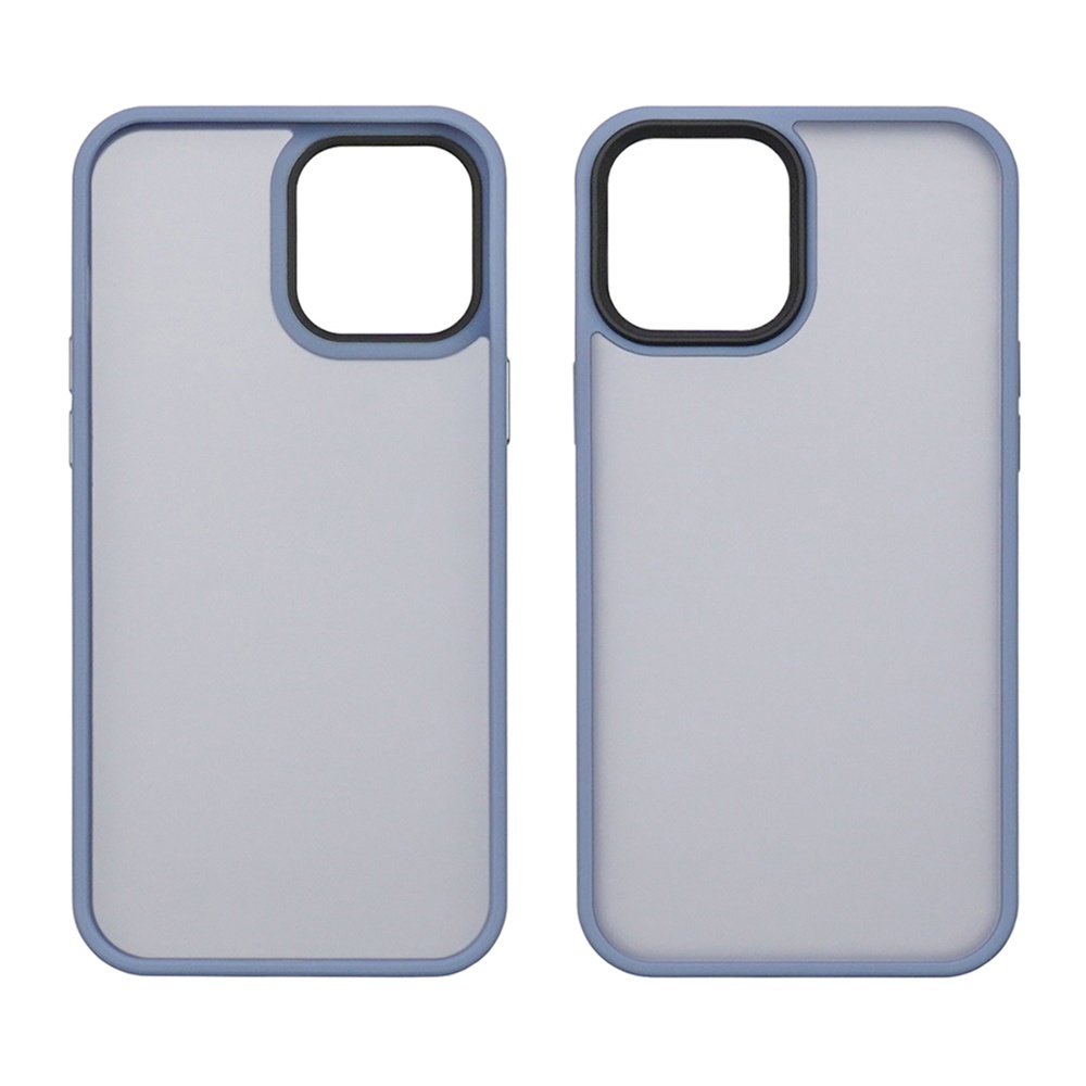 Чехол Colorful Matte Case для Apple iPhone 15 Plus синий Люкс