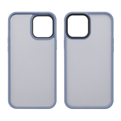 Чехол Colorful Matte Case для Apple iPhone 15 Plus синий Люкс