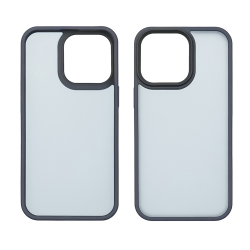 Чехол Colorful Matte Case для Apple iPhone 15 Pro темно-синий Люкс