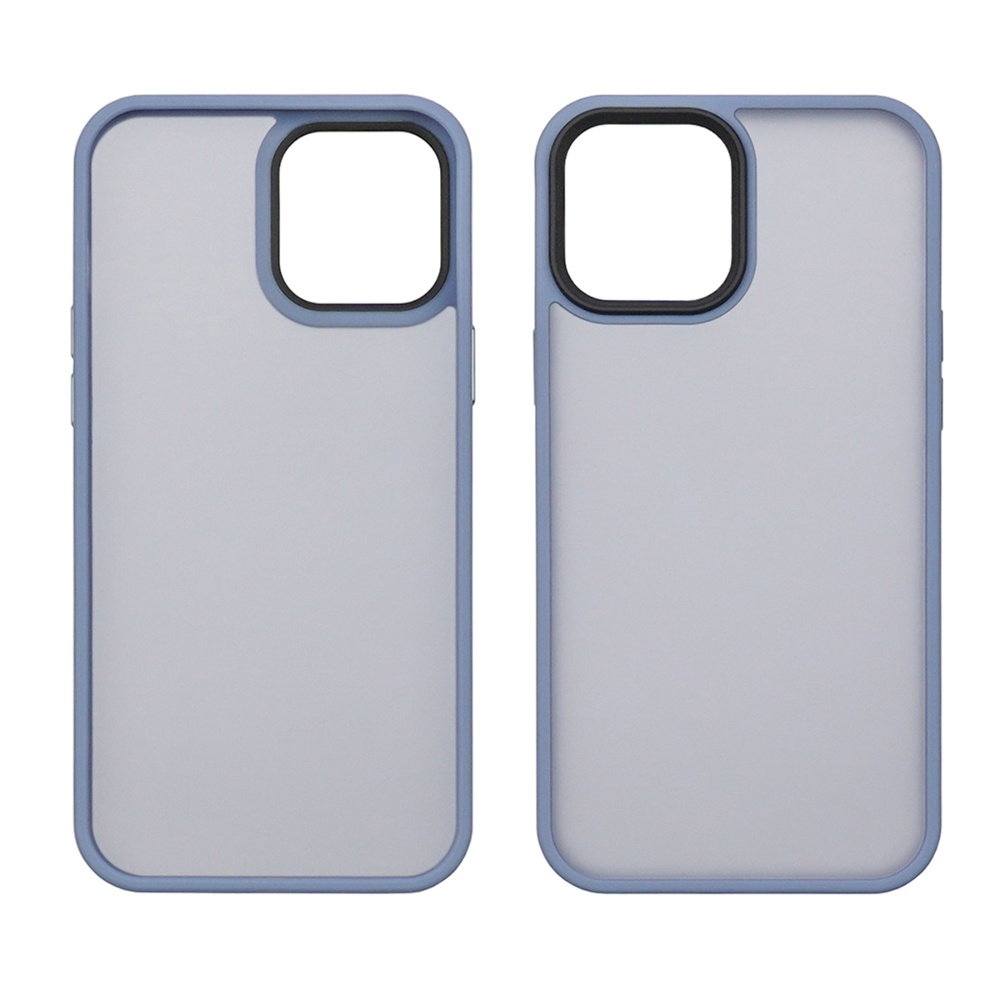 Чехол Colorful Matte Case для Apple iPhone 15 синий Люкс