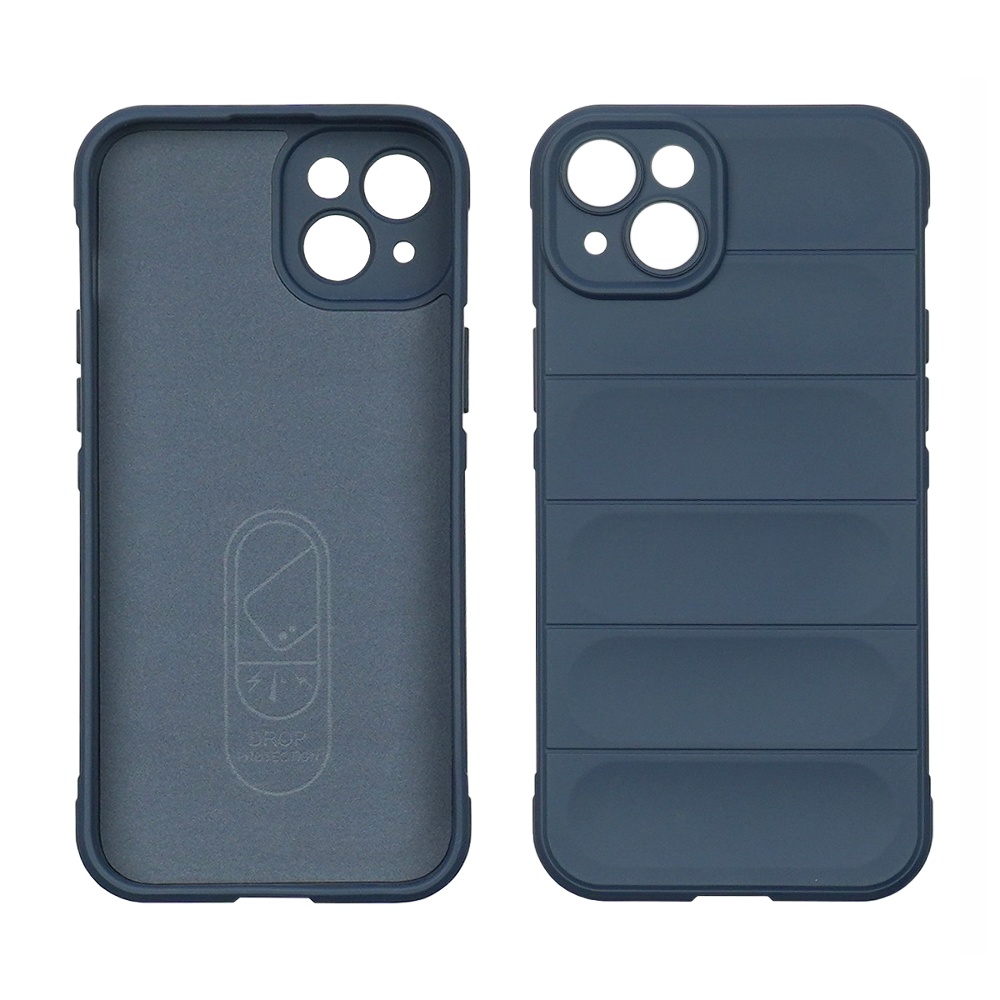 Чехол Shockproof Protective для Apple iPhone 15 Plus темно-синий