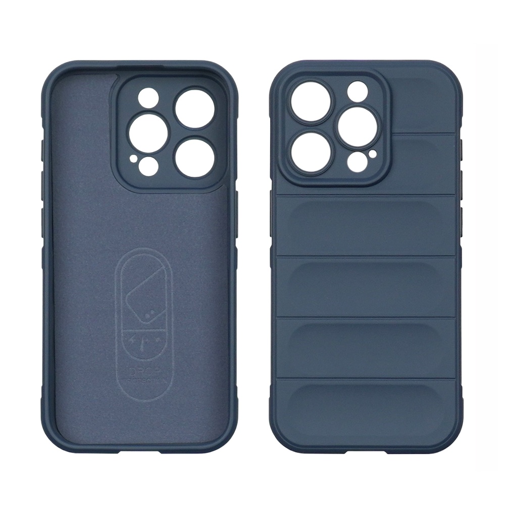 Чехол Shockproof Protective для Apple iPhone 15 Pro Max темно-синий