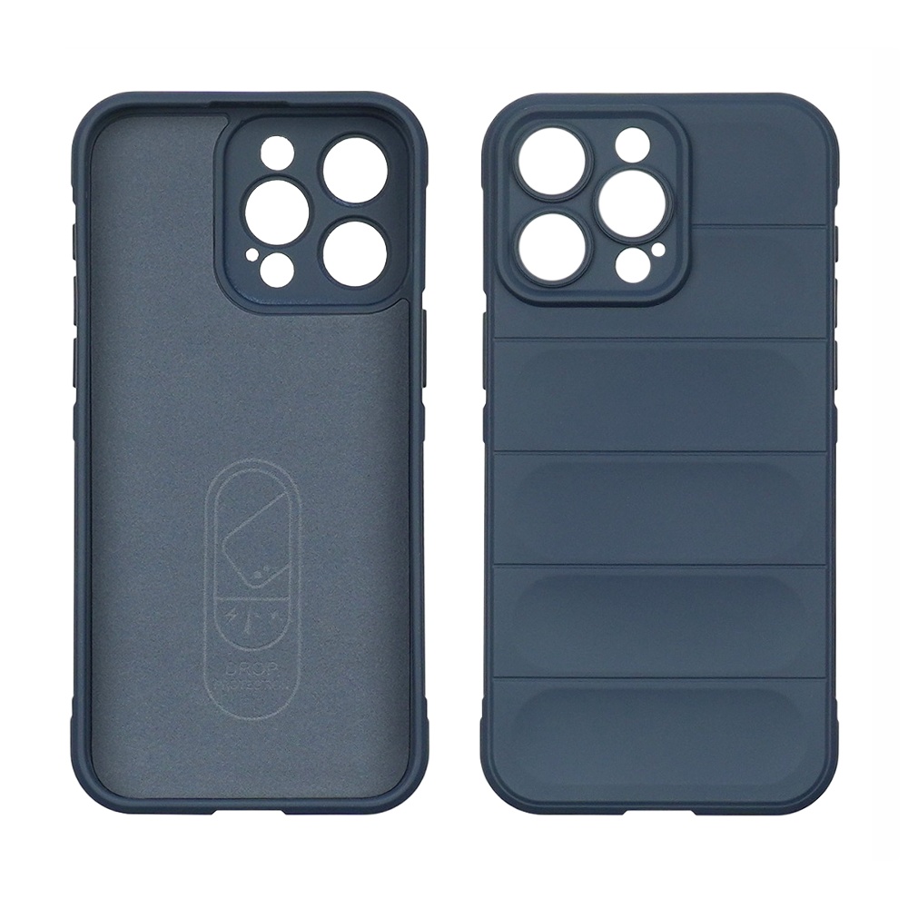 Чехол Shockproof Protective для Apple iPhone 15 Pro темно-синий