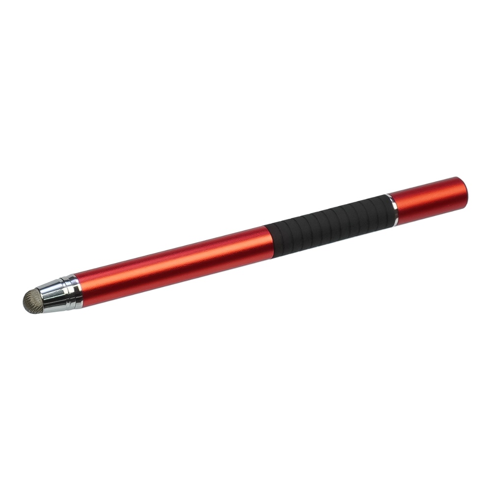 Стилус ёмкостный, высокоточный, Jot Pro , двусторонний, алюминиевый, со вставкой, красный