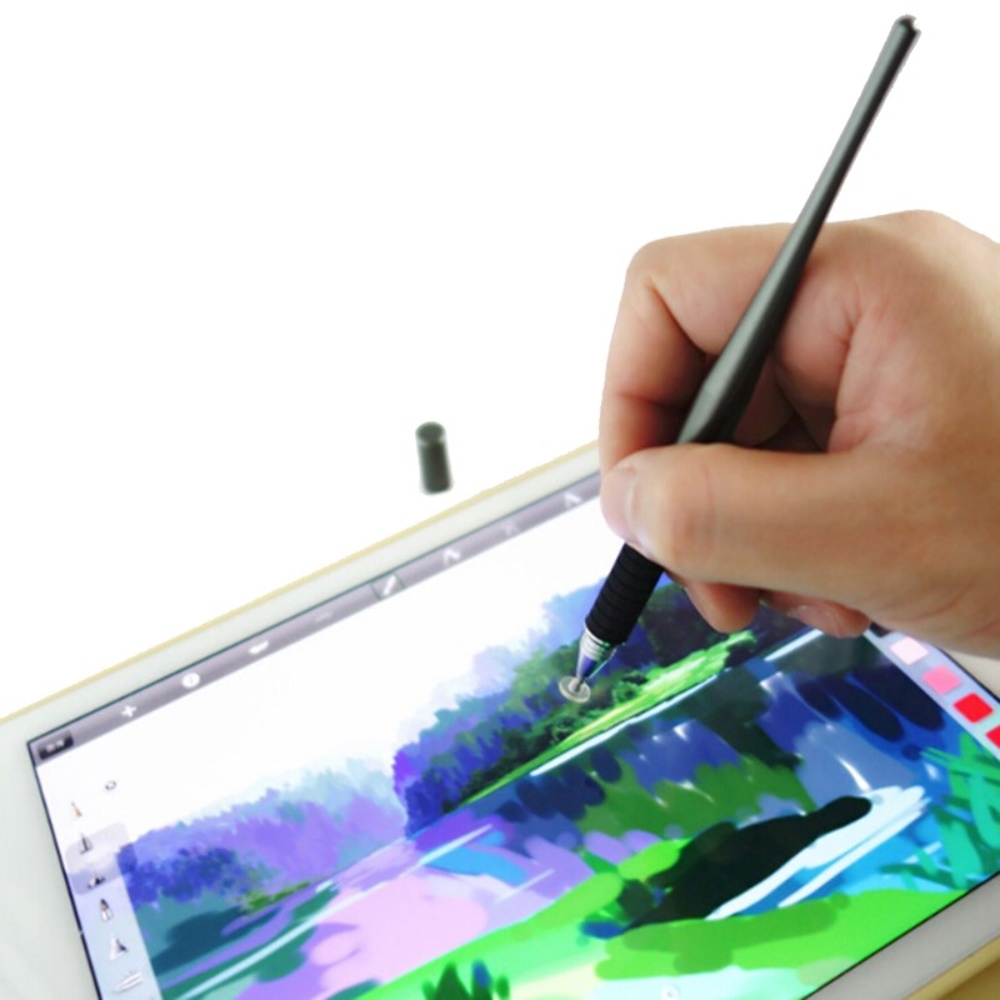 Стилус ёмкостный, высокоточный, Jot Pro , двусторонний, металлический, серый