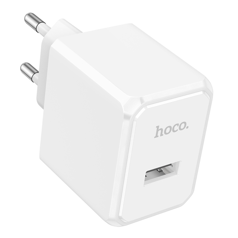 Сетевое зарядное устройство Hoco CS11A USB белое