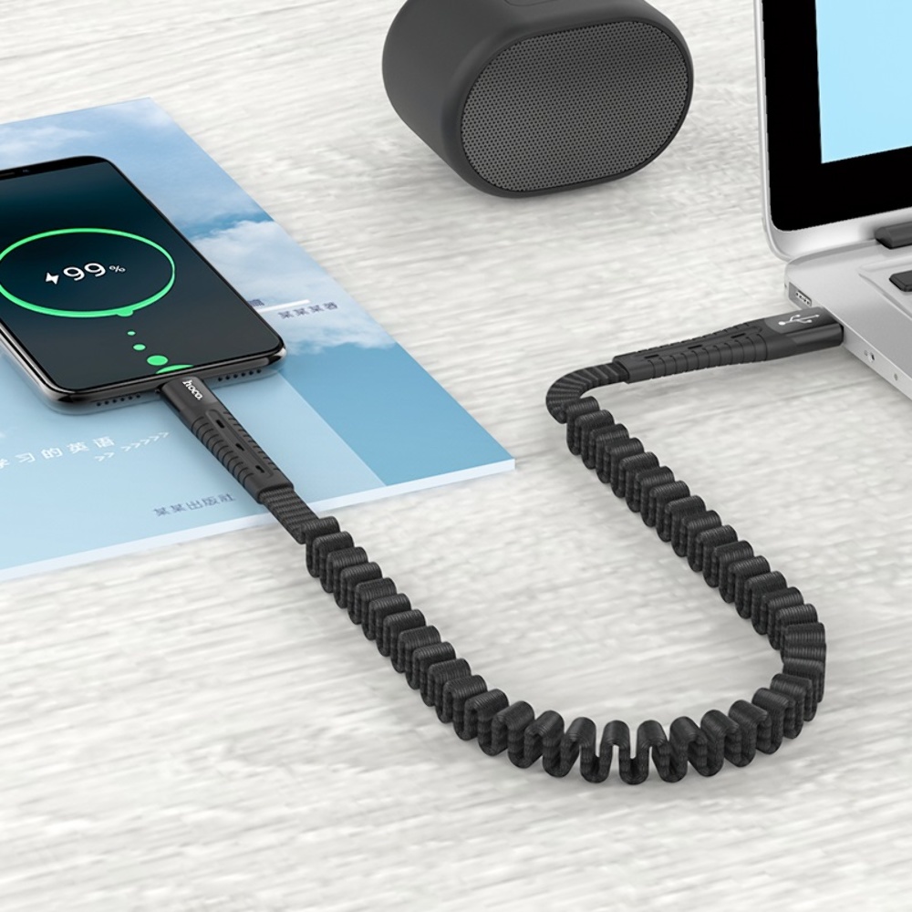 Кабель Hoco U78 USB to Type-C 1.2m black