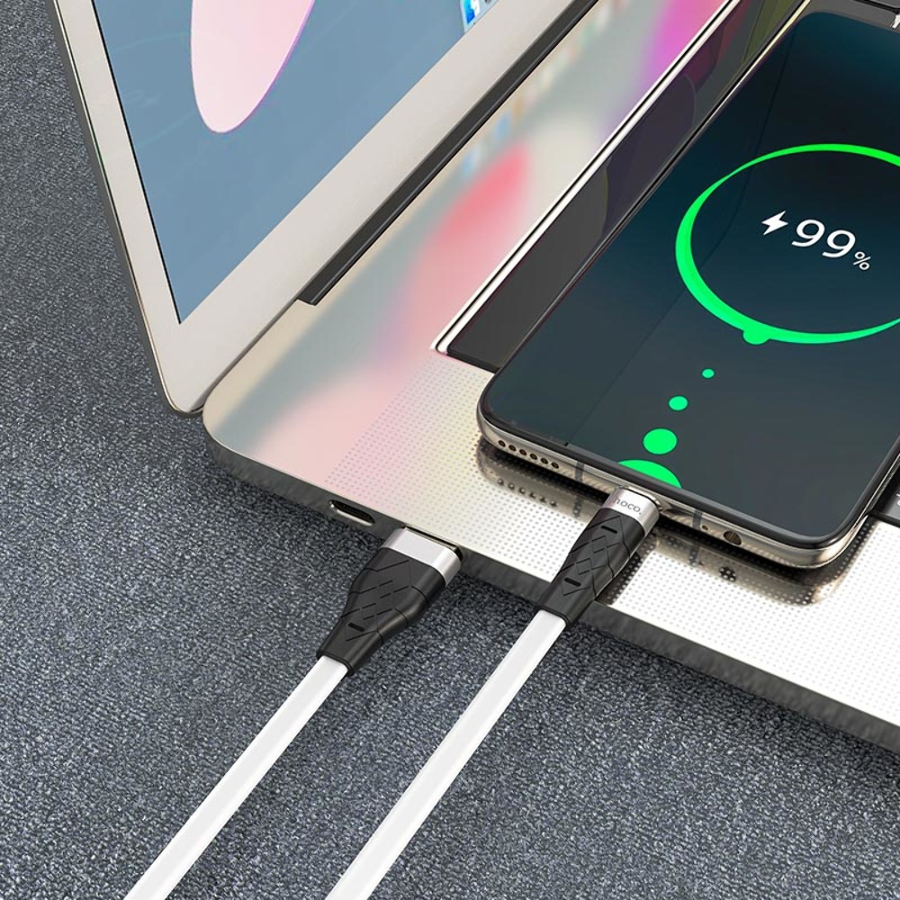 Кабель Hoco X53 USB to Type-C 1m white