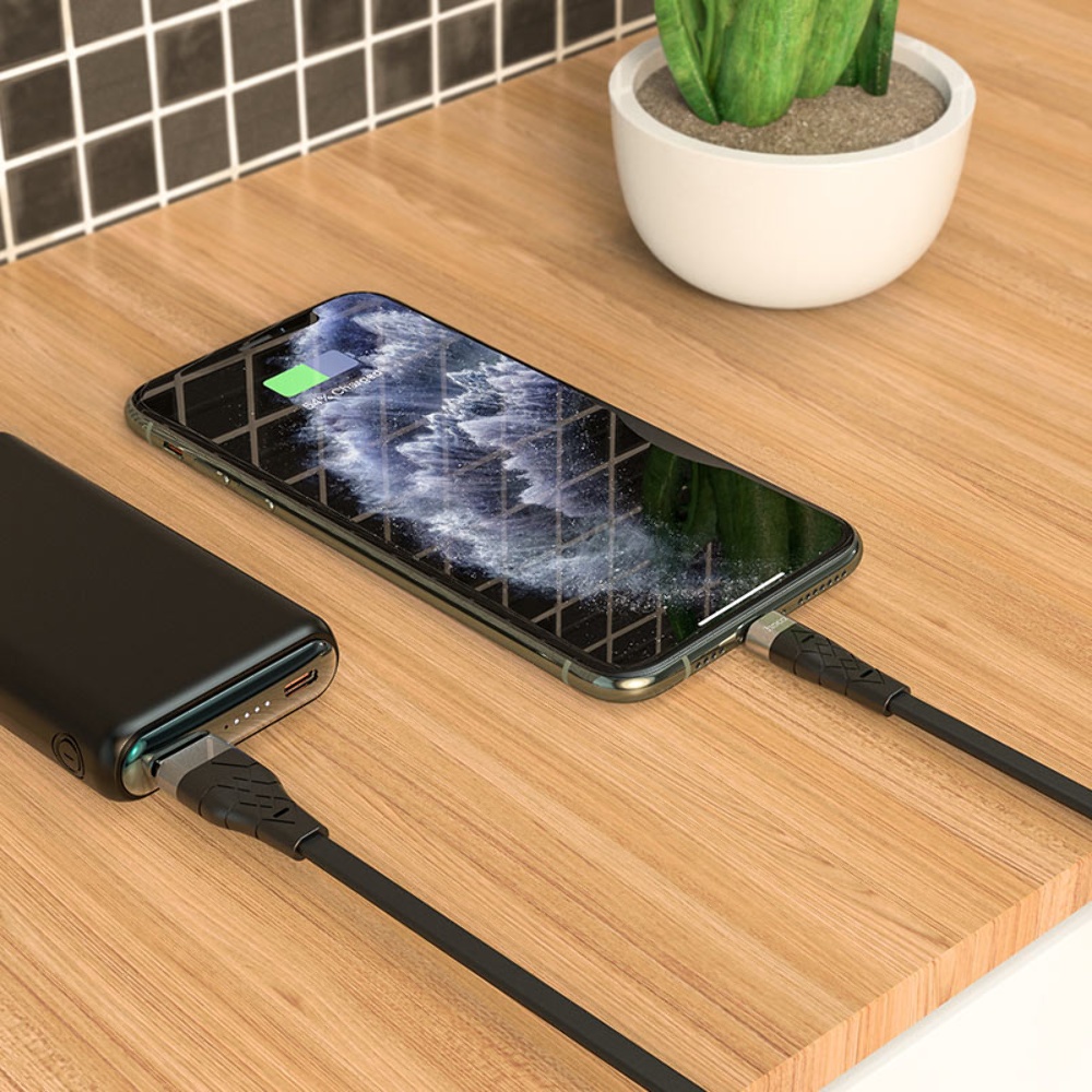Кабель Hoco X53 USB to Lightning 1m black