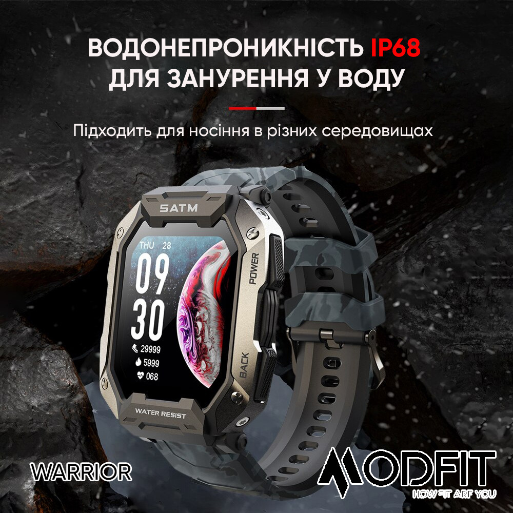 Modfit Warrior Army Green  Camo Band