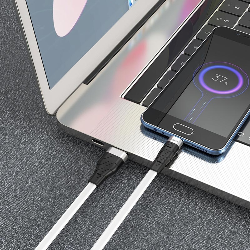Кабель Hoco X53 USB to MicroUSB 1m white