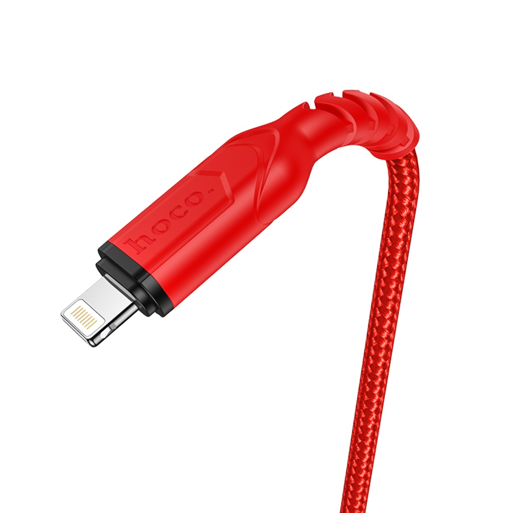 Кабель Hoco X59 USB to Lightning 1m red