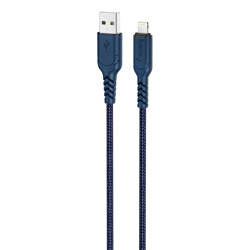 Кабель Hoco X59 USB to Lightning 1m blue