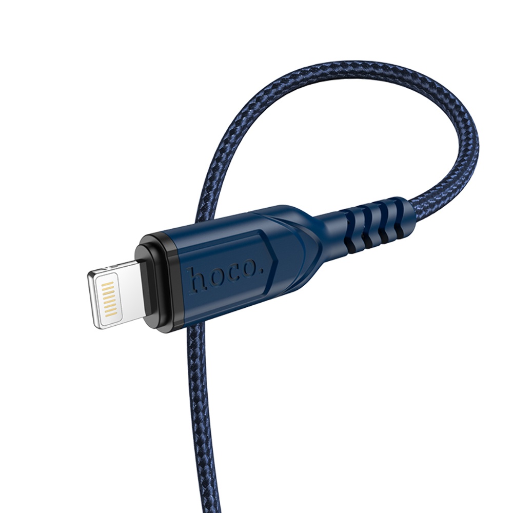 Кабель Hoco X59 USB to Lightning 1m blue