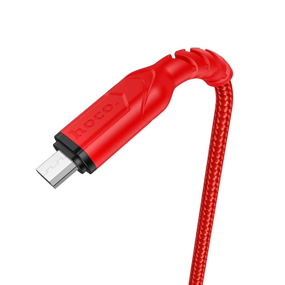 Кабель Hoco X59 USB to MicroUSB 1m red