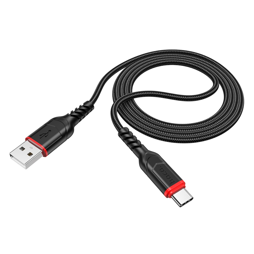Кабель Hoco X59 USB to Type-C 1m black