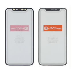Тачскрин с OCA плёнкой для Apple iPhone XS чёрный с рамкой G+OCA Pro
