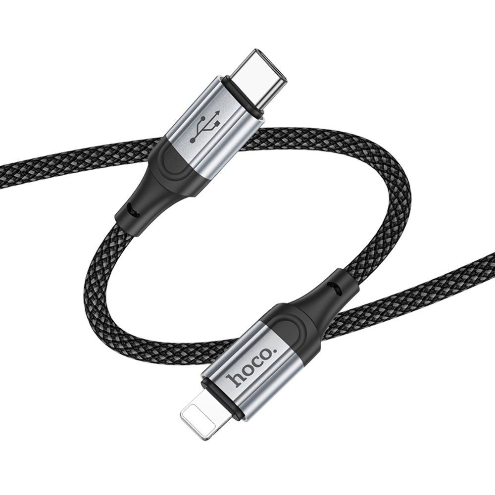 Кабель Hoco X102 Type-C to Lightning PD 27W 1m black