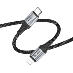 Кабель Hoco X102 Type-C to Lightning PD 27W 1m black