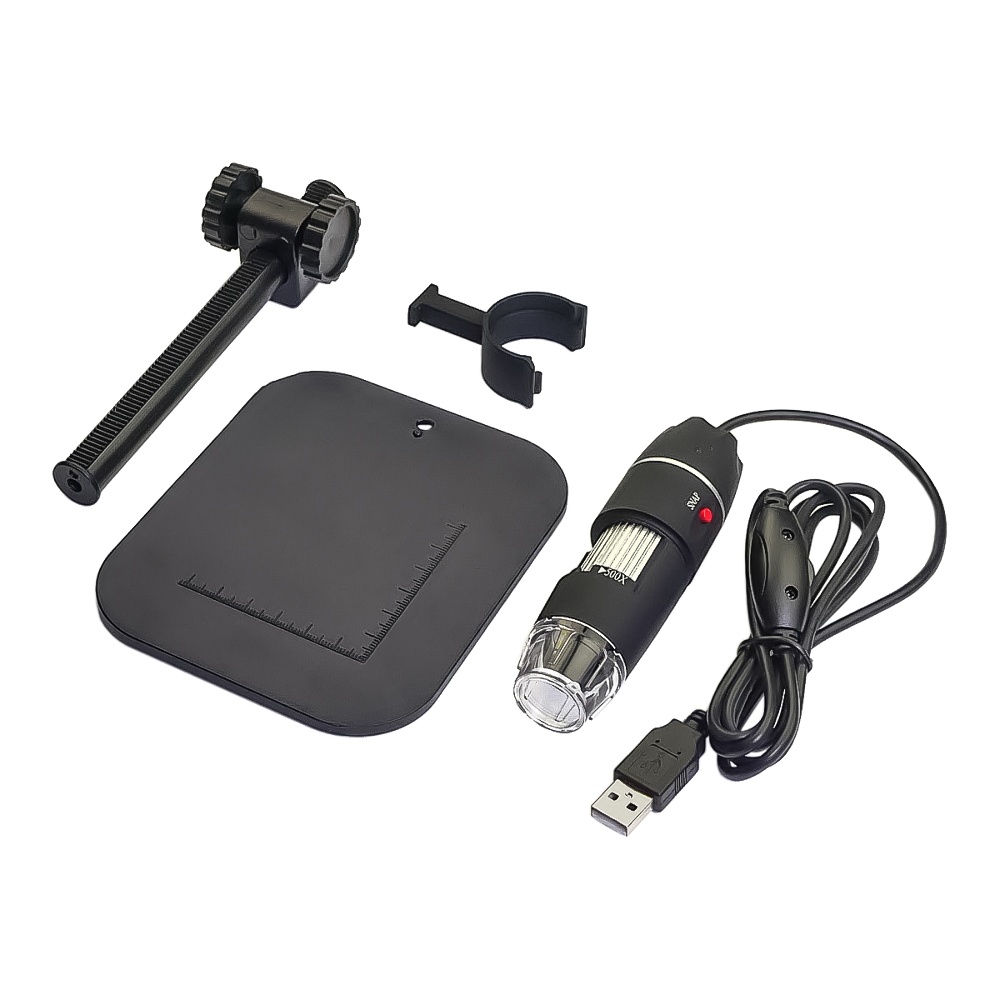 Цифровой микроскоп MicroView 500x + stand, с регулируемой подставкой, оптическое увеличение до 500X
