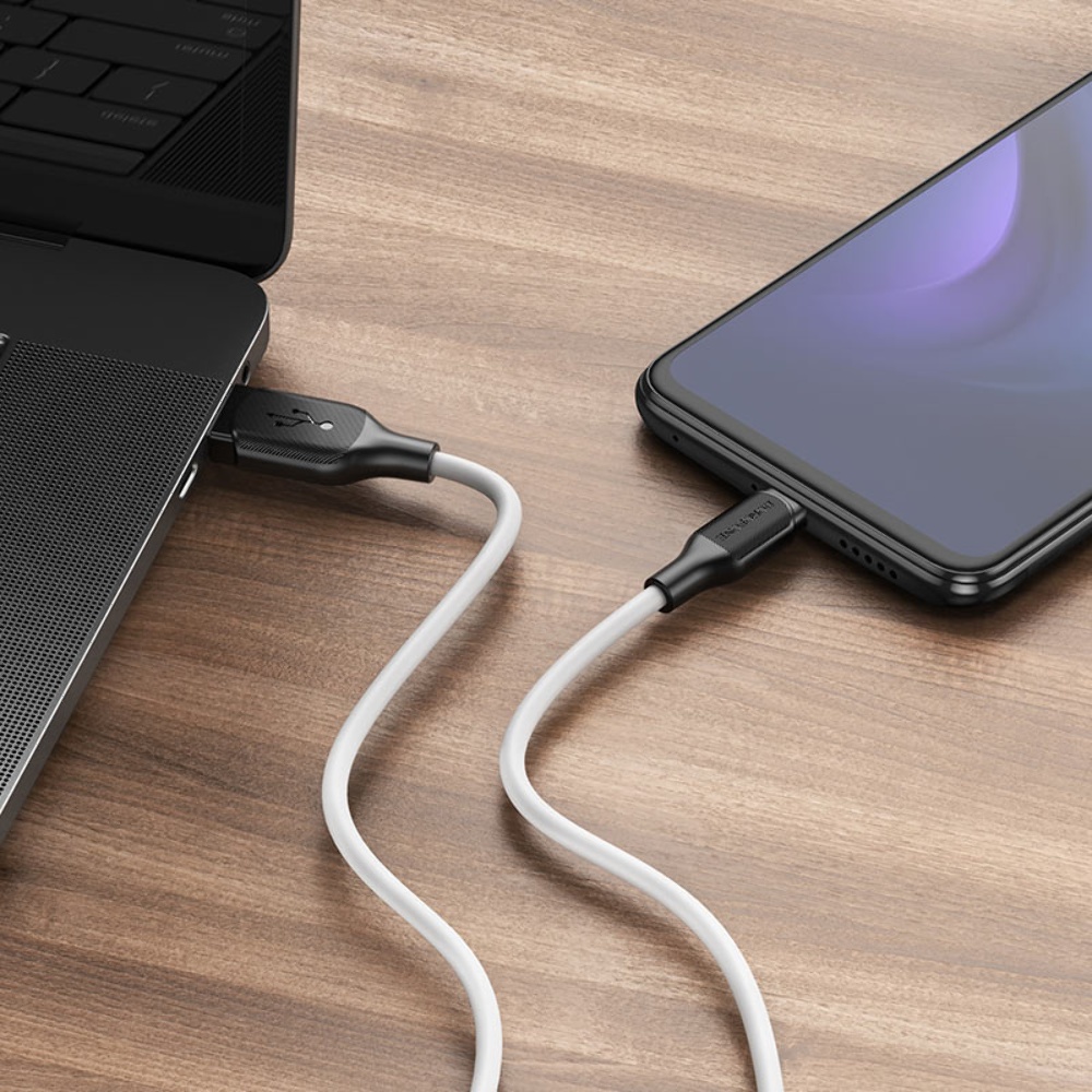 Кабель Borofone BX42 USB to Type-C 1m white