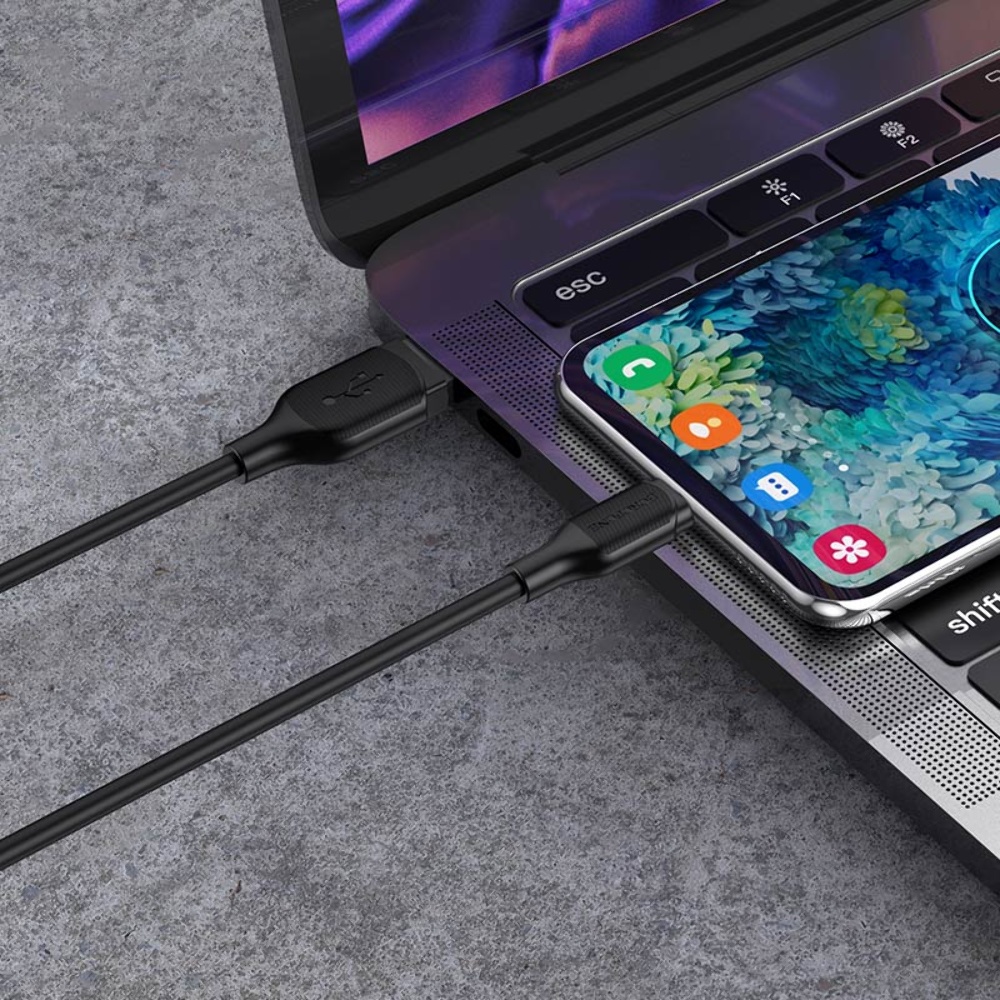 Кабель Borofone BX42 USB to Type-C 1m black