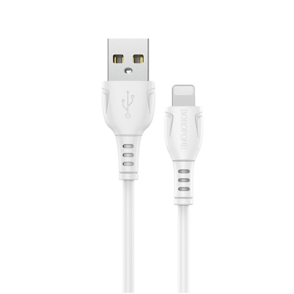 Кабель Borofone BX51 USB to Lightning 1m white