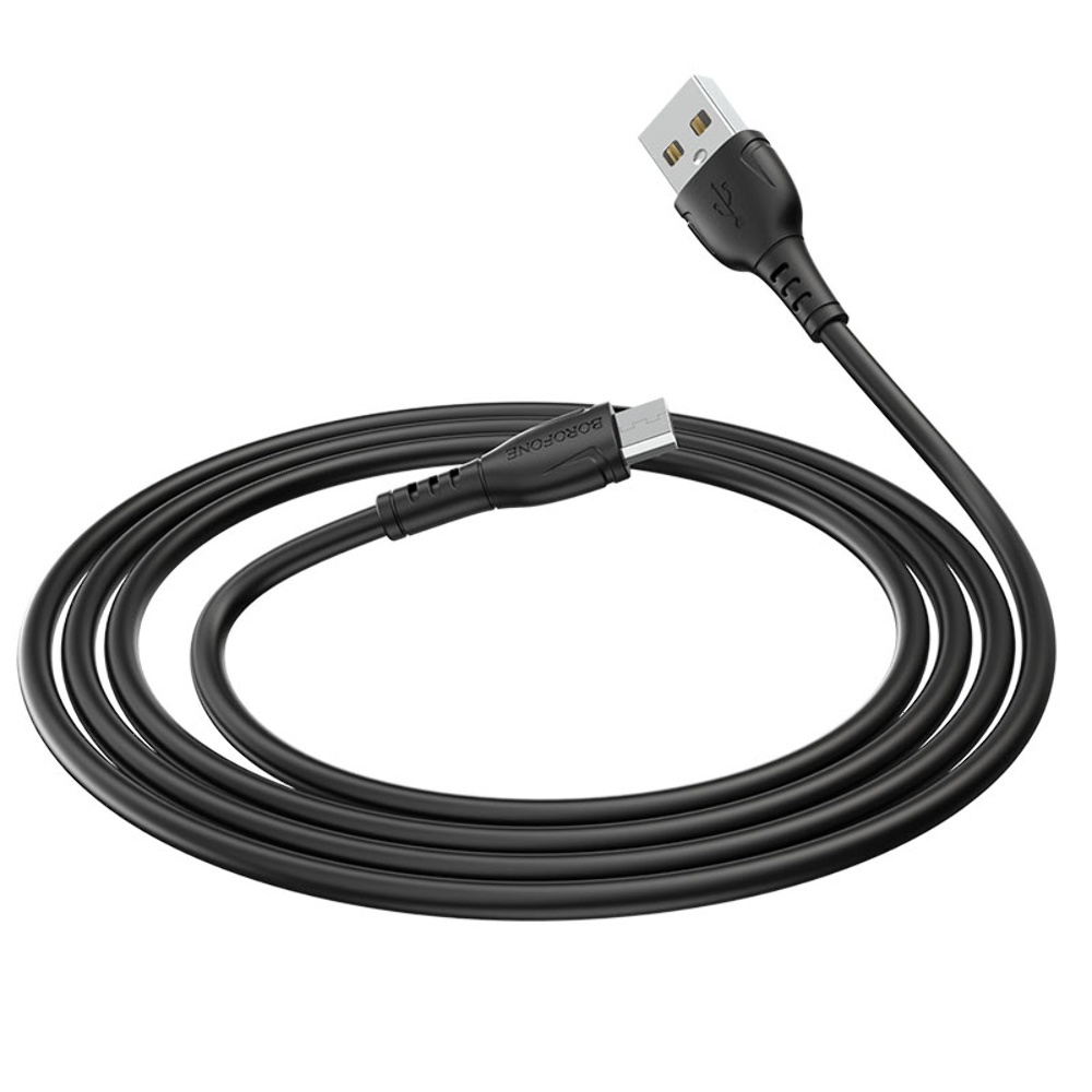Кабель Borofone BX51 USB to MicroUSB 1m black