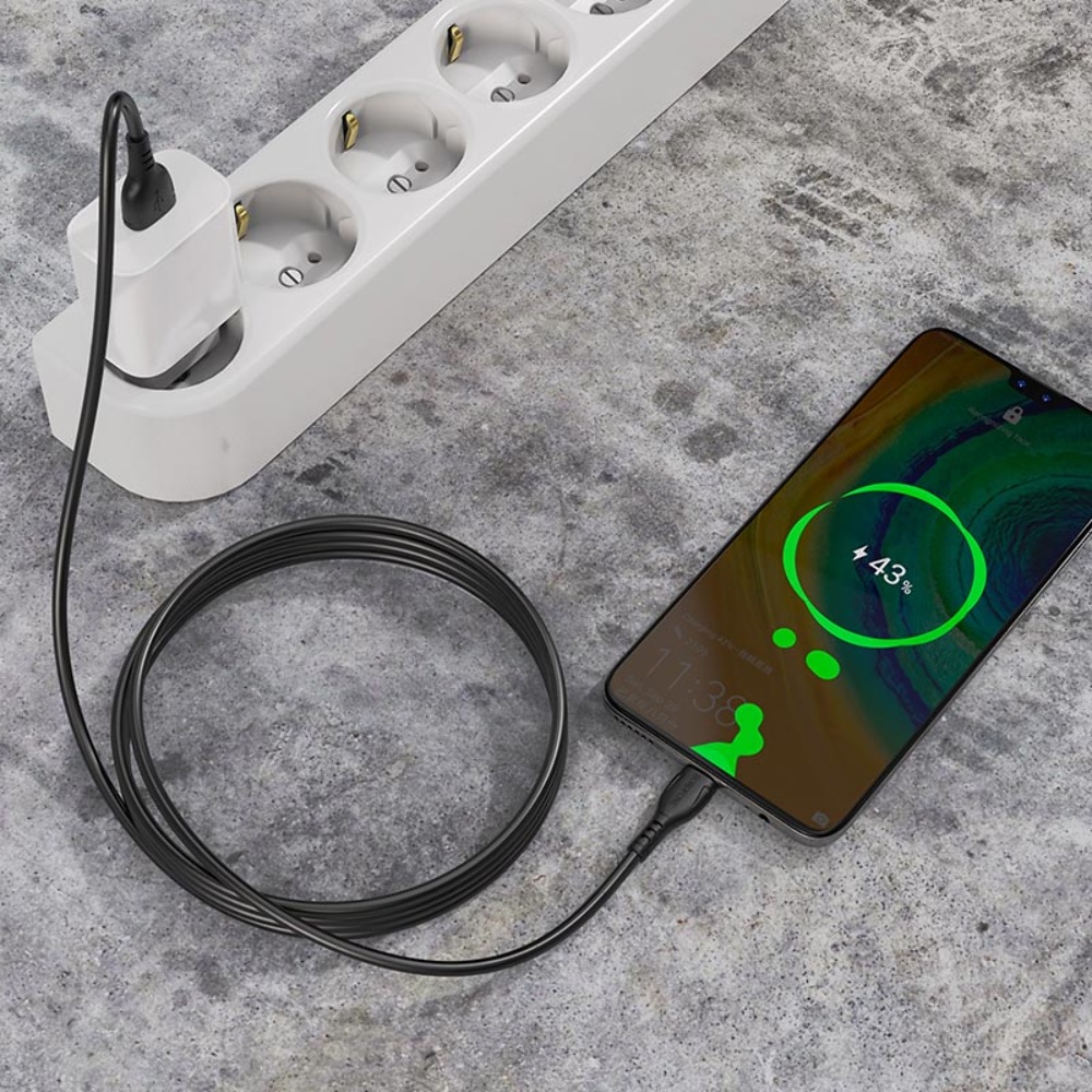 Кабель Borofone BX51 USB to Type-C 1m black