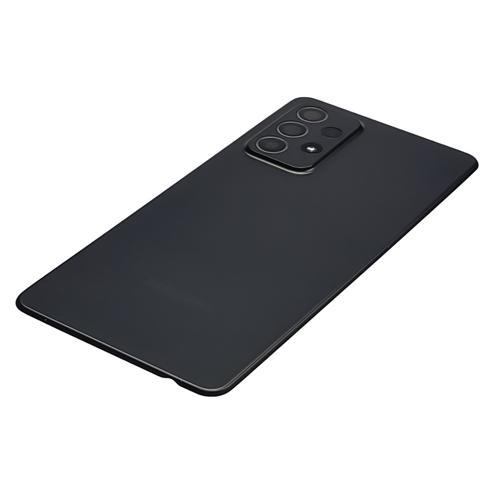 Задняя крышка для Samsung A525 Galaxy A52 (2021) Awesome Black (чёрная)
