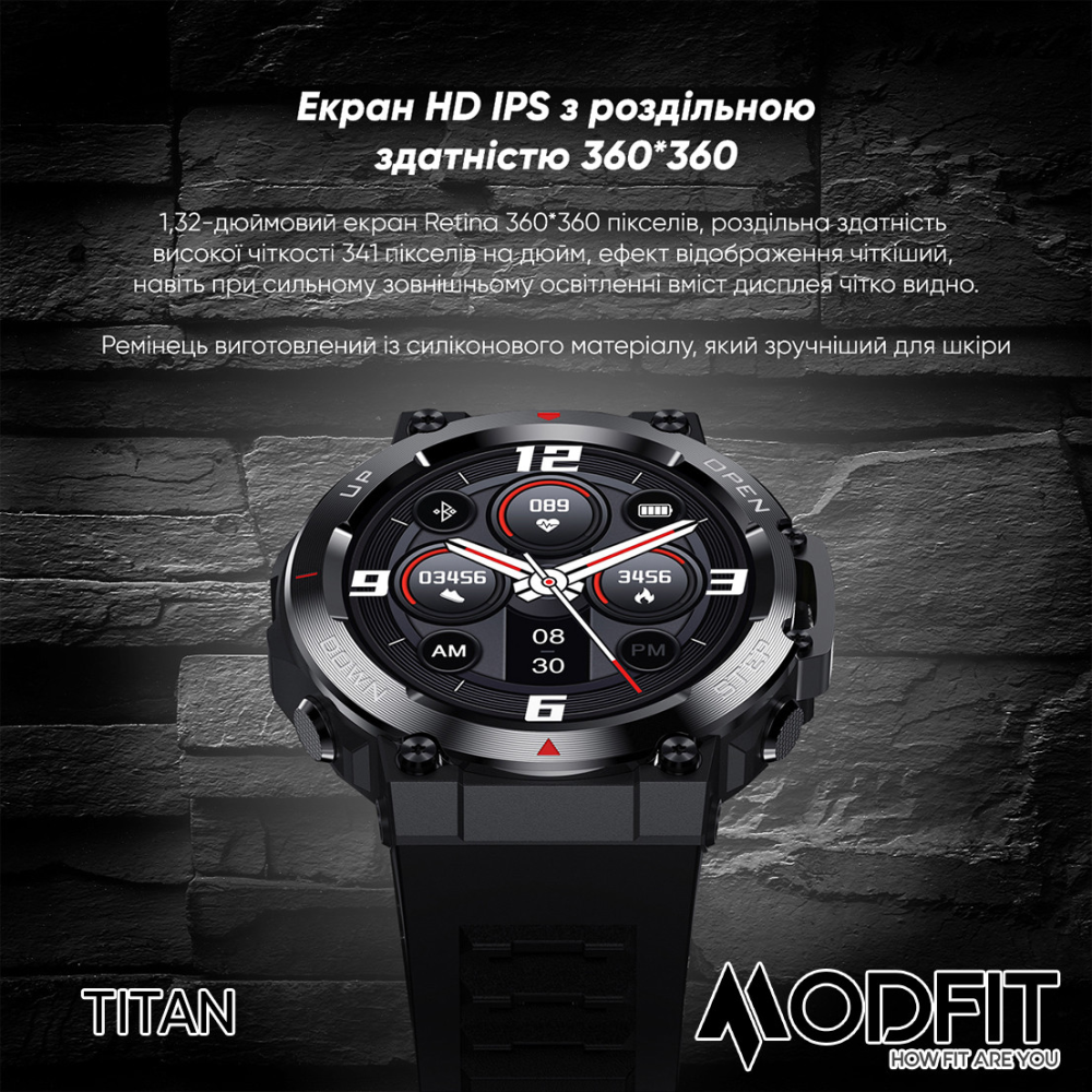 Modfit Titan All Black 36 мм.