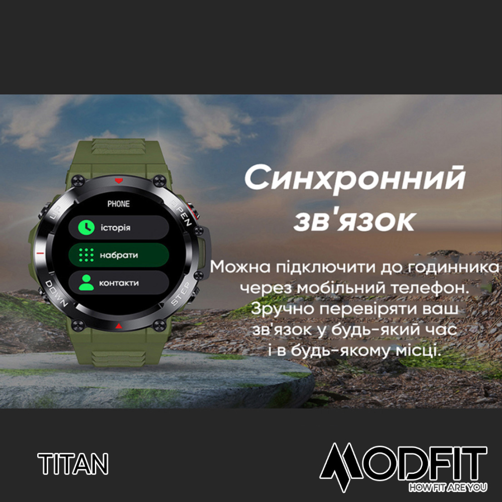 Modfit Titan All Black 36 мм.