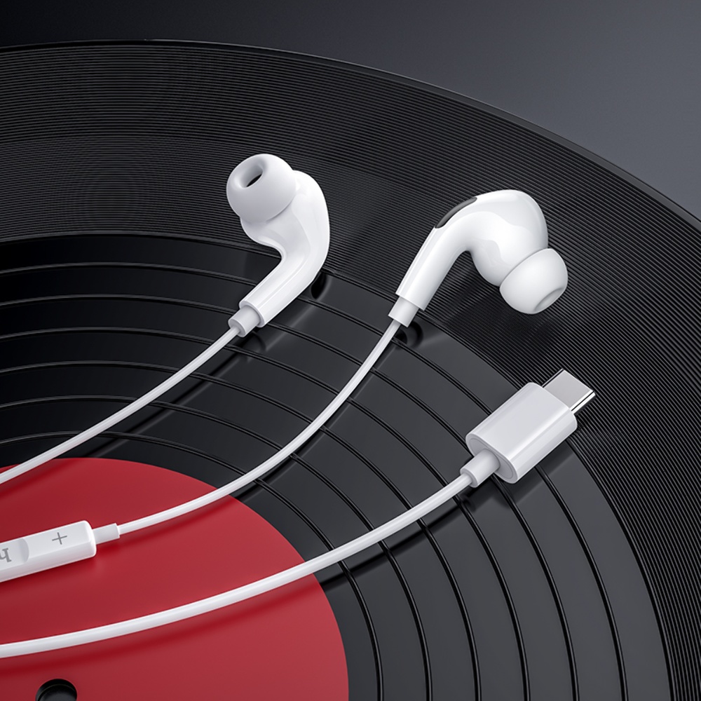Наушники вакуумные Hoco M83 Type-C white