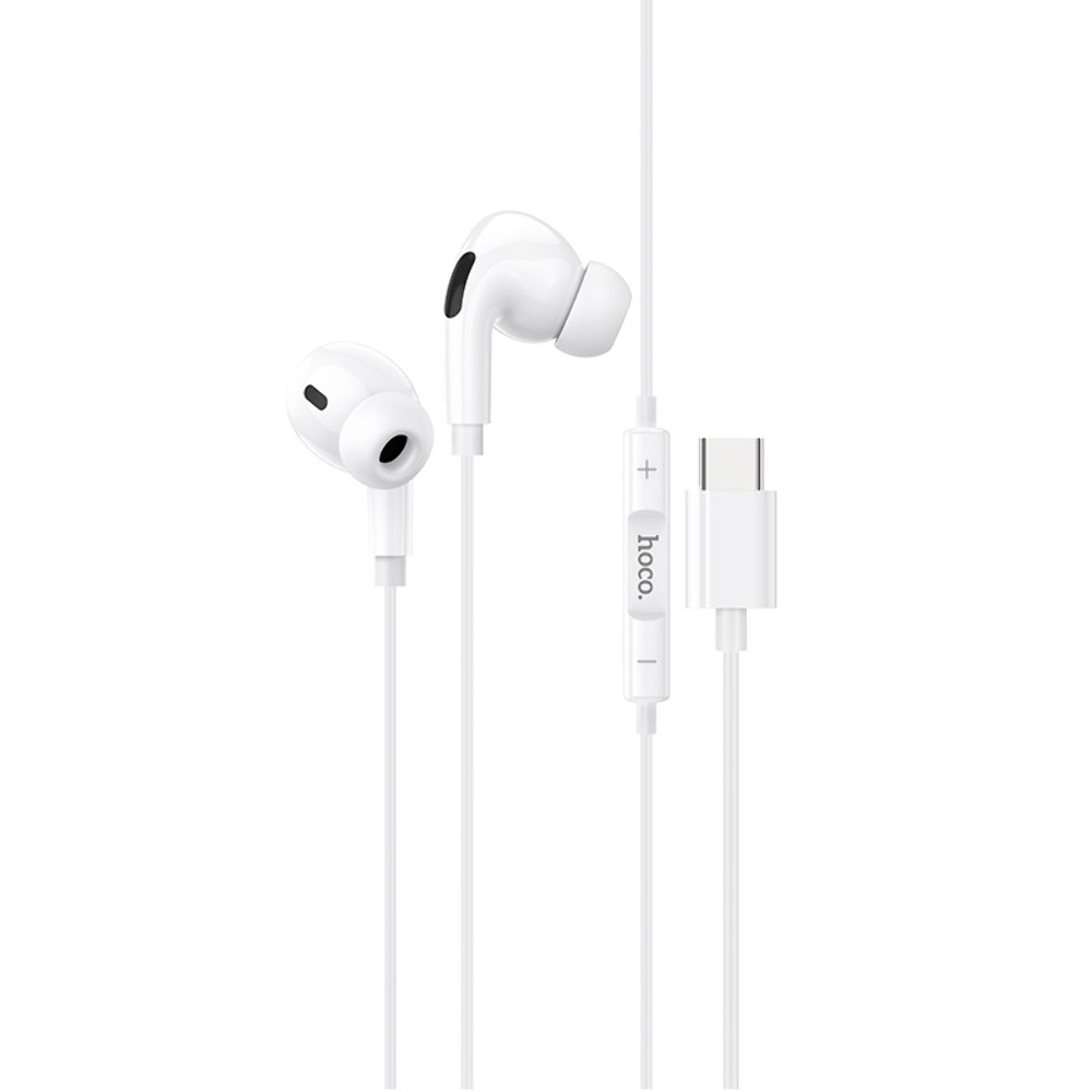 Наушники вакуумные Hoco M83 Type-C white