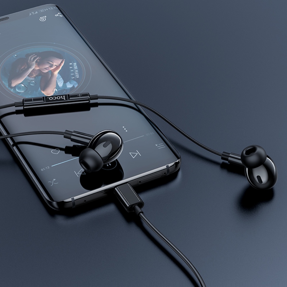 Наушники вакуумные Hoco M83 Type-C black