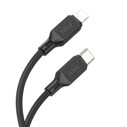 Кабель Hoco X90 Type-C to Lightning PD 1m black Кабель Hoco X90 Type-C to Lightning PD 1m black