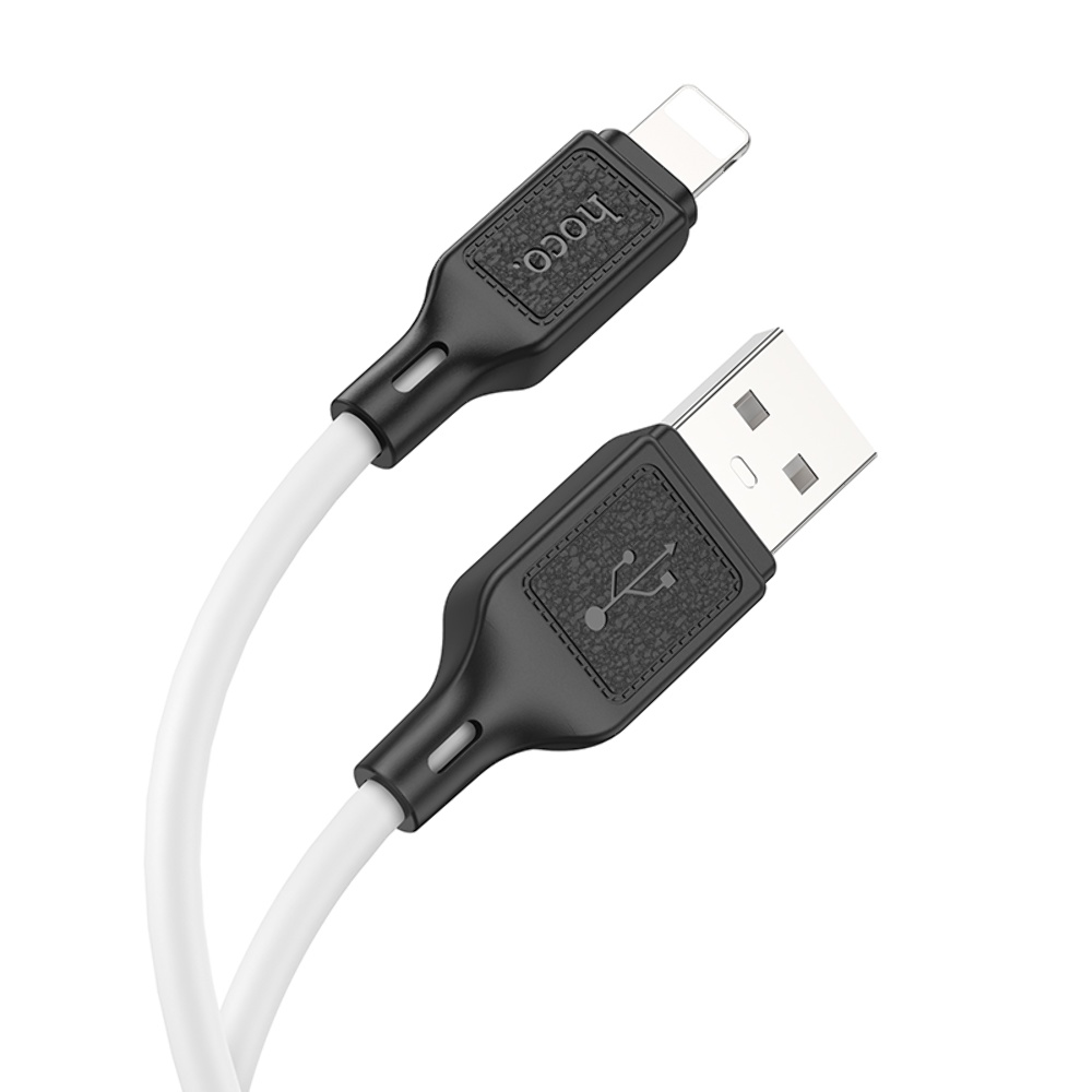 Кабель Hoco X90 USB to Lightning 1m white