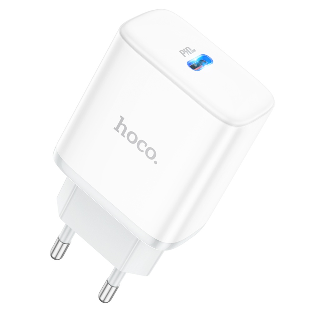 Сетевое зарядное устройство Hoco C104A PD 20W белое