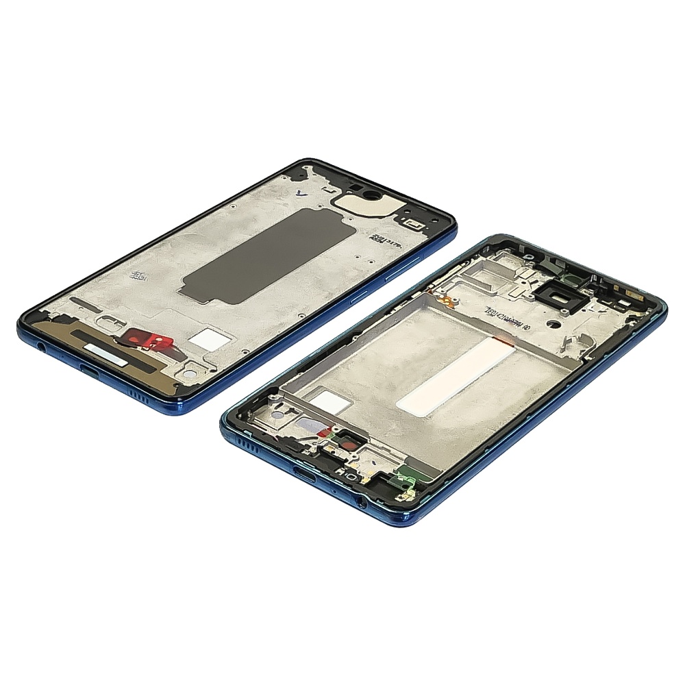 Дисплейная рамка для Samsung A525 Galaxy A52 (2021) 4G Awesome Blue голубая