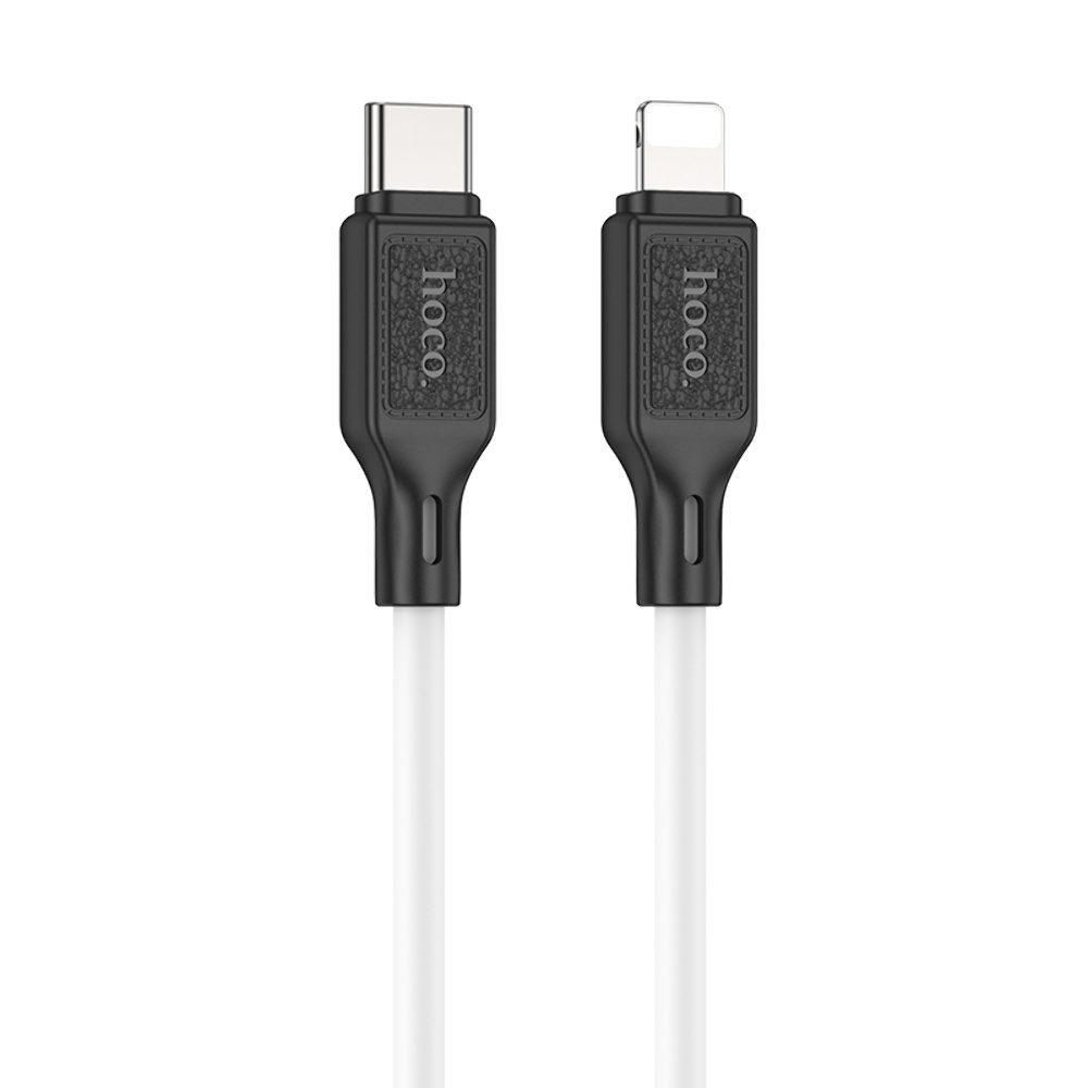 Кабель Hoco X90 Type-C to Lightning PD 1m white